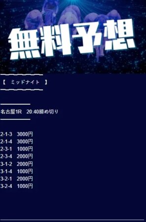 競輪コンシェルジュの無料予想